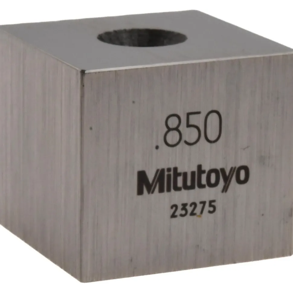 Square Steel Gage Block: 0.85", Grade 0
