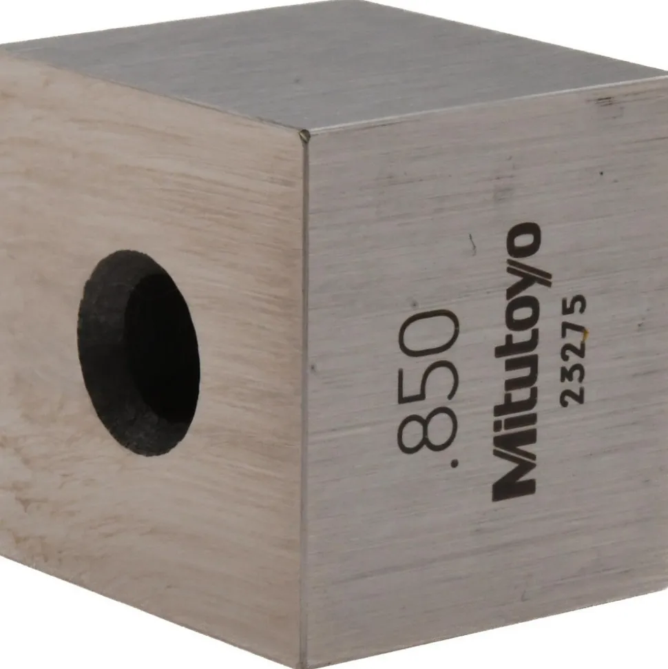 Square Steel Gage Block: 0.85", Grade 0