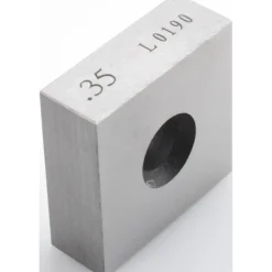 Square Steel Gage Block: 0.35
