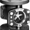 Stainless Steel Body Visi-Flo Sight Flow Indicator: 4", 150 psi