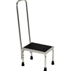 Stainless Steel Foot Stool: 11-1/4 In. x 15 In. x 11 In. 250 Lb. Capacity Silver