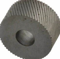 Standard Knurl Wheel: 3/4" Dia, 90 ° Tooth Angle, 30 TPI, Diagonal, High Speed Steel