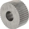 Standard Knurl Wheel: 3/4" Dia, 90 ° Tooth Angle, 20 TPI, Diagonal, High Speed Steel