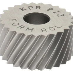 Standard Knurl Wheel: 3/4" Dia, 90 ° Tooth Angle, 12 TPI, Diagonal, High Speed Steel