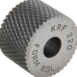 Standard Knurl Wheel: 3/4" Dia, 90 ° Tooth Angle, 20 TPI, Diamond, High Speed Steel