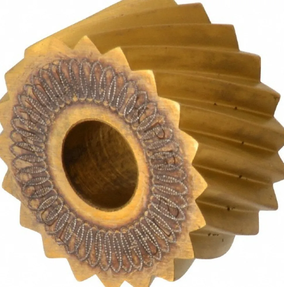 Standard Knurl Wheel: 3/4" Dia, 90 ° Tooth Angle, 10 TPI, Diagonal, High Speed Steel