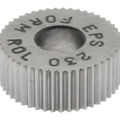 Standard Knurl Wheel: 1/2" Dia, 90 ° Tooth Angle, 30 TPI, Straight, High Speed Steel