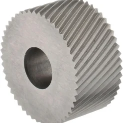 Standard Knurl Wheel: 3/4" Dia, 80 ° Tooth Angle, Diagonal, Cobalt