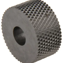 Standard Knurl Wheel: 3/4" Dia, 90 ° Tooth Angle, 25 TPI, Diamond, High Speed Steel