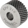 Standard Knurl Wheel: 3/4" Dia, 90 ° Tooth Angle, 16 TPI, Diamond, High Speed Steel