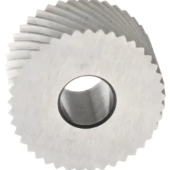 Standard Knurl Wheel: 3/4" Dia, 90 ° Tooth Angle, 20 TPI, Diagonal, High Speed Steel