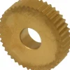 Standard Knurl Wheel: 1" Dia, 90 ° Tooth Angle, 14 TPI, Straight, Cobalt