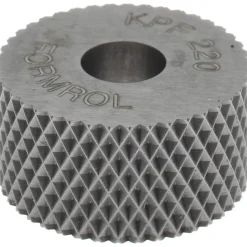 Standard Knurl Wheel: 3/4" Dia, 90 ° Tooth Angle, 20 TPI, Diamond, High Speed Steel