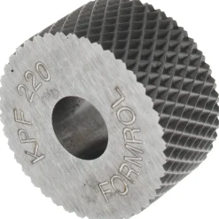 Standard Knurl Wheel: 3/4" Dia, 90 ° Tooth Angle, 20 TPI, Diamond, High Speed Steel