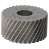 Standard Knurl Wheel: 3/4" Dia, 90 ° Tooth Angle, 16 TPI, Diagonal, High Speed Steel