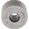 Standard Knurl Wheel: 3/4" Dia, 90 ° Tooth Angle, 20 TPI, Diamond, High Speed Steel