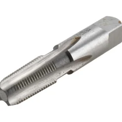 Standard Pipe Tap: 1/8-27, NPT, 4 Flutes, High Speed Steel, Bright/Uncoated