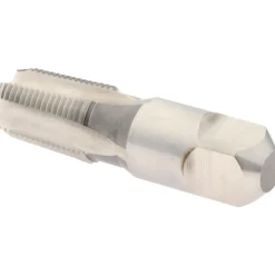 Standard Pipe Tap: 3/8-18, NPT, 4 Flutes, High Speed Steel, Bright/Uncoated