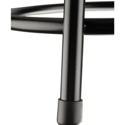 Stationary Stools; Type: Fixed Height Stool; Base Type: Steel; Overall Height: 24; 24 in; Overall Height (Inch): 24; 24 in; Width (Inch): 15 in; Depth (Inch): 15 in; Seat Material: Vinyl; Seat Shape: Round; Seat Color: Black; Seat Adjustment Type: Fixed; Weight Capacity: 300 lb; Base Color: Black
