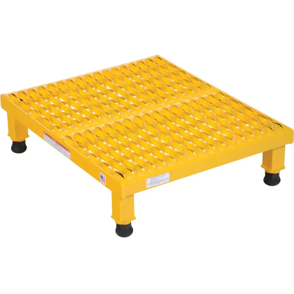 Steel Adjustable Work-Mate Stand: 23-1/2 In. x 19-9/16 In. x 6-3/4 In. 500 Lb. Capacity Yellow