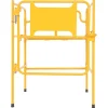 Steel Manhole Guard Rail: 32-5/8 In. x 33-5/8 In. x 44-1/8 In. Yellow