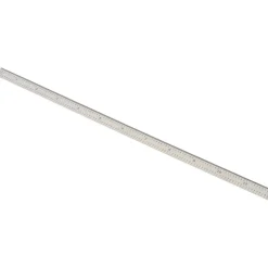 Steel Rule: 12" OAL, 5R Graduation, Flexible, 1/2" OAW