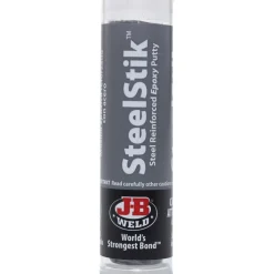 SteelStik Steel Enforced Epoxy Putty, Dark Gray, 2 oz