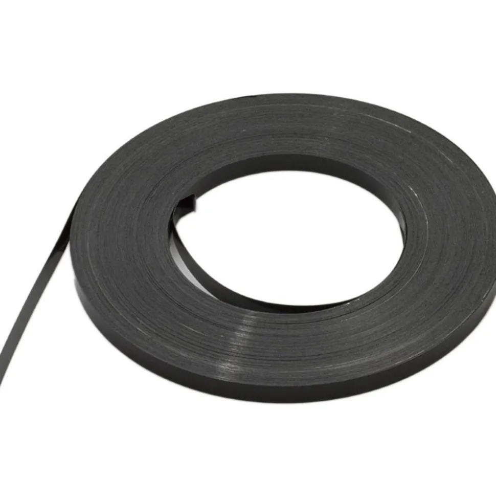 Steel Strapping: 1/2" Wide, 200' Long, 0.02" Thick, Ribbon