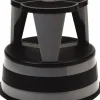 Step Stand Stool: 16" OAW, Steel