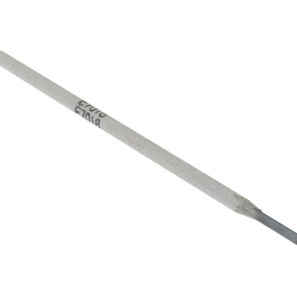 Stick Welding Electrode: 1/8" Dia, 14" Long, Mild Steel