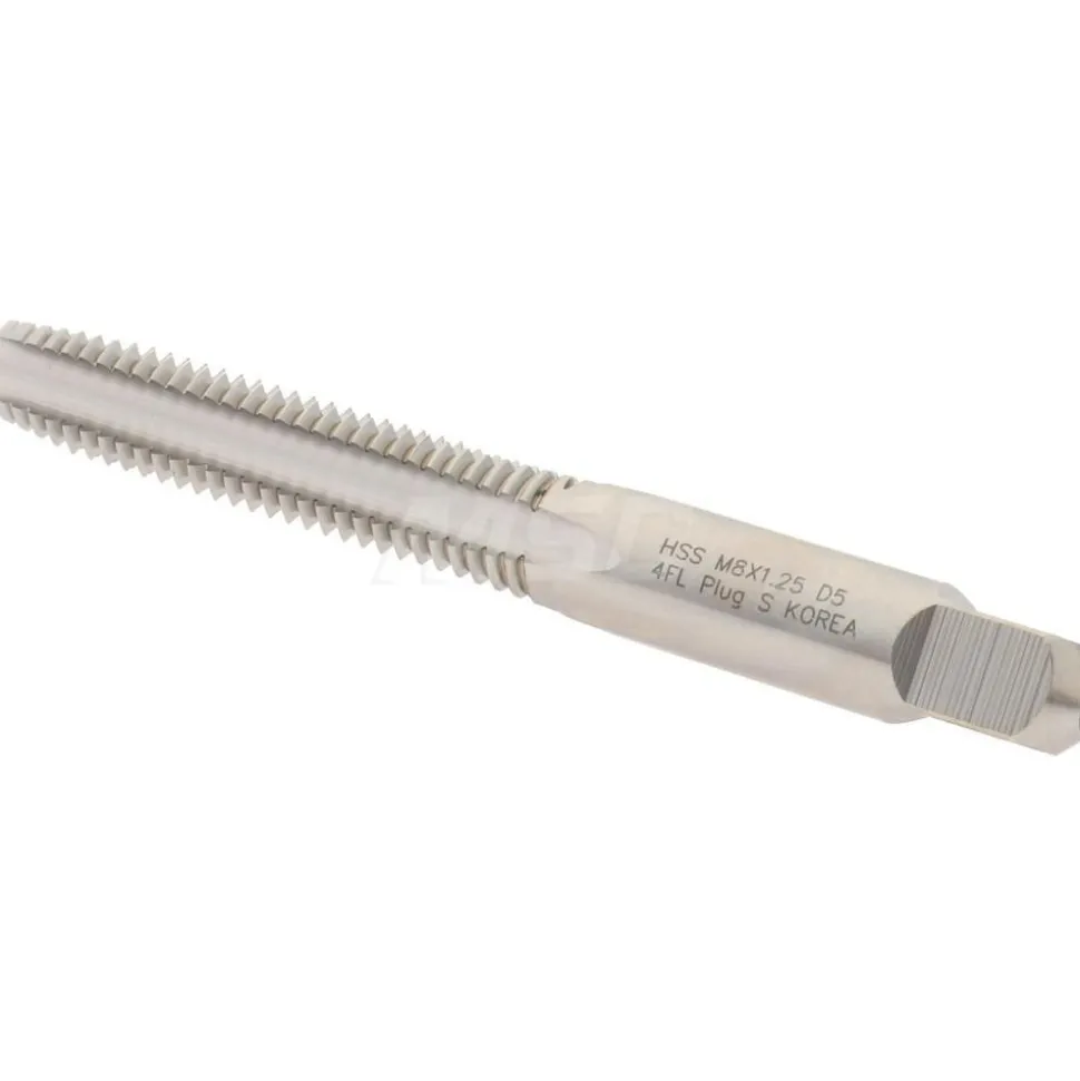 Straight Flute Tap: M8x1.25 Metric Coarse