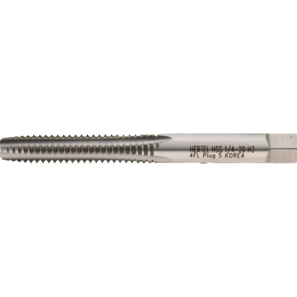 Straight Flute Tap: 1/4-20 UNC