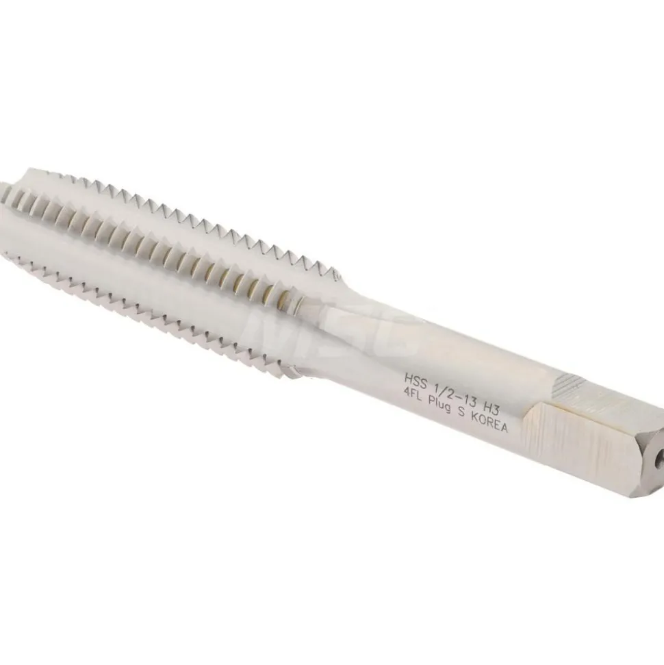 Straight Flute Tap: 1/2-13 UNC