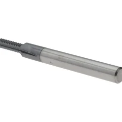 Straight Flute Thread Mill: Internal, 3 Flutes, 1/4