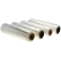 Stretch & Pallet Wrap: Product Type: Cast Stretch Wrap; Color: Clear; Gauge: 44; Width (Inch): 18