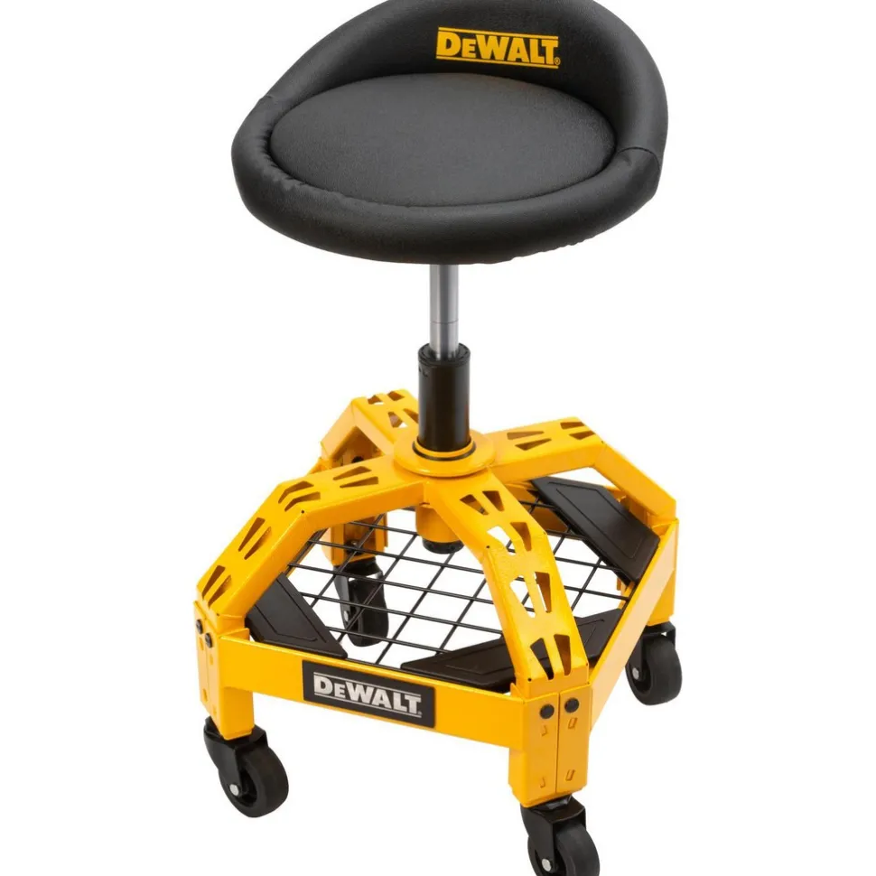 Swivel & Adjustable Stools: Base Type: Steel; Seat Material: Foam, Wood, Polyurethane, Steel, Polyurethane Foam; Foot Type: Caster