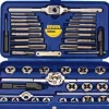 Tap & Die Set: 1/8-28 to 1/8-28 Taps, 1/8-28 to 1/8-28 Dies, BSP, Metric Coarse & Metric Fine