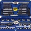 Tap & Die Set: #4-40 to 1/2-20 Taps, #4-40 to 1/2-20 Dies, NPT, UNC & UNF