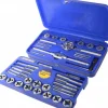 Tap & Die Set: #4-40 to 1/2-20 Taps, #4-40 to 1/2-20 Dies, NPT, UNC & UNF