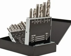 Tap & Drill Set: #6-32 to 1/2-13 Taps, 5/16 to 27/64" Drills