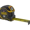 Tape Measure: 16' Long, 1-1/4" Width, Black & Yellow Blade