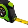 Tape Measure: 12' Long, 5/8" Width, Yellow Blade