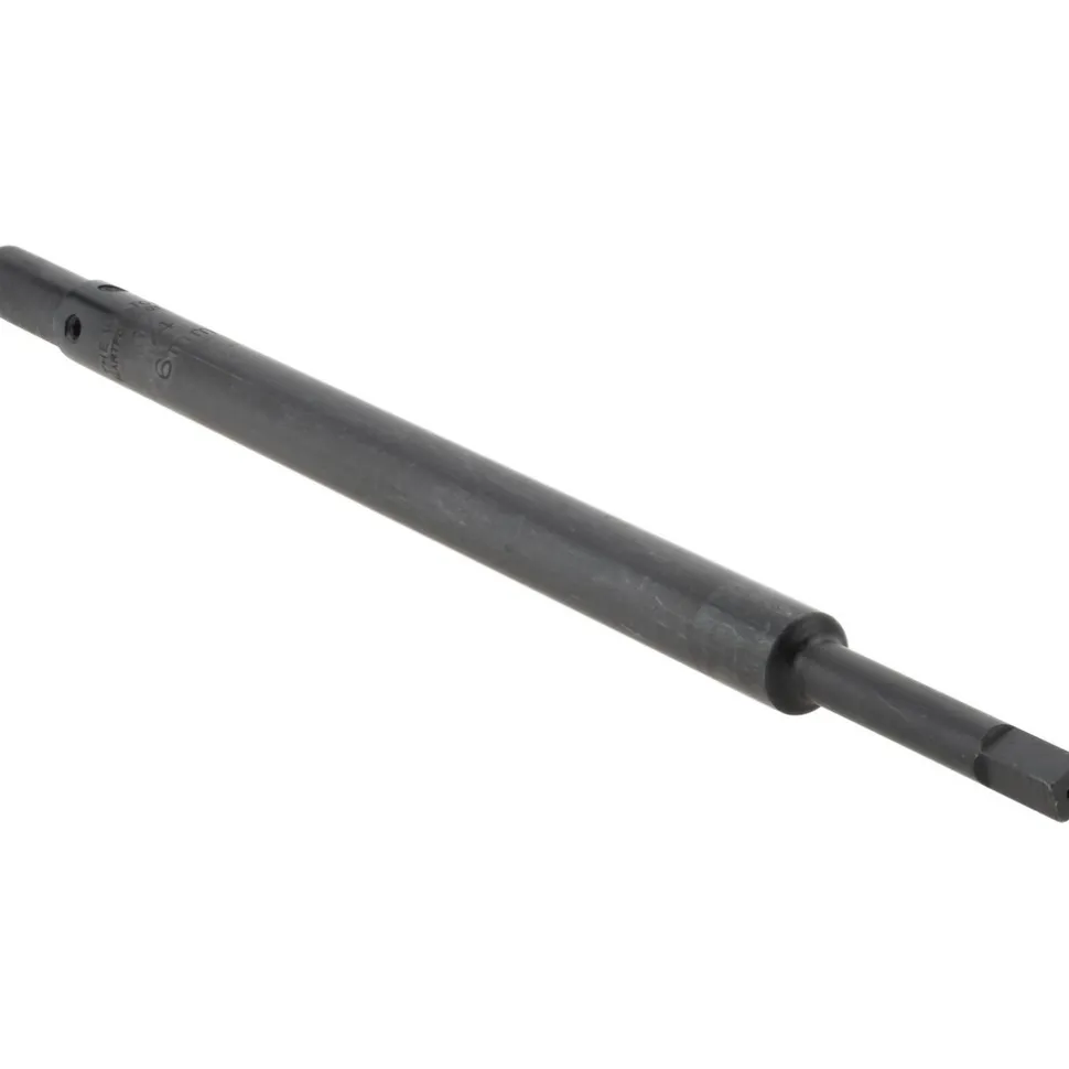 Tap Extension: 1/4" Tap, 8" OAL, 0.256" Tap Shank Dia