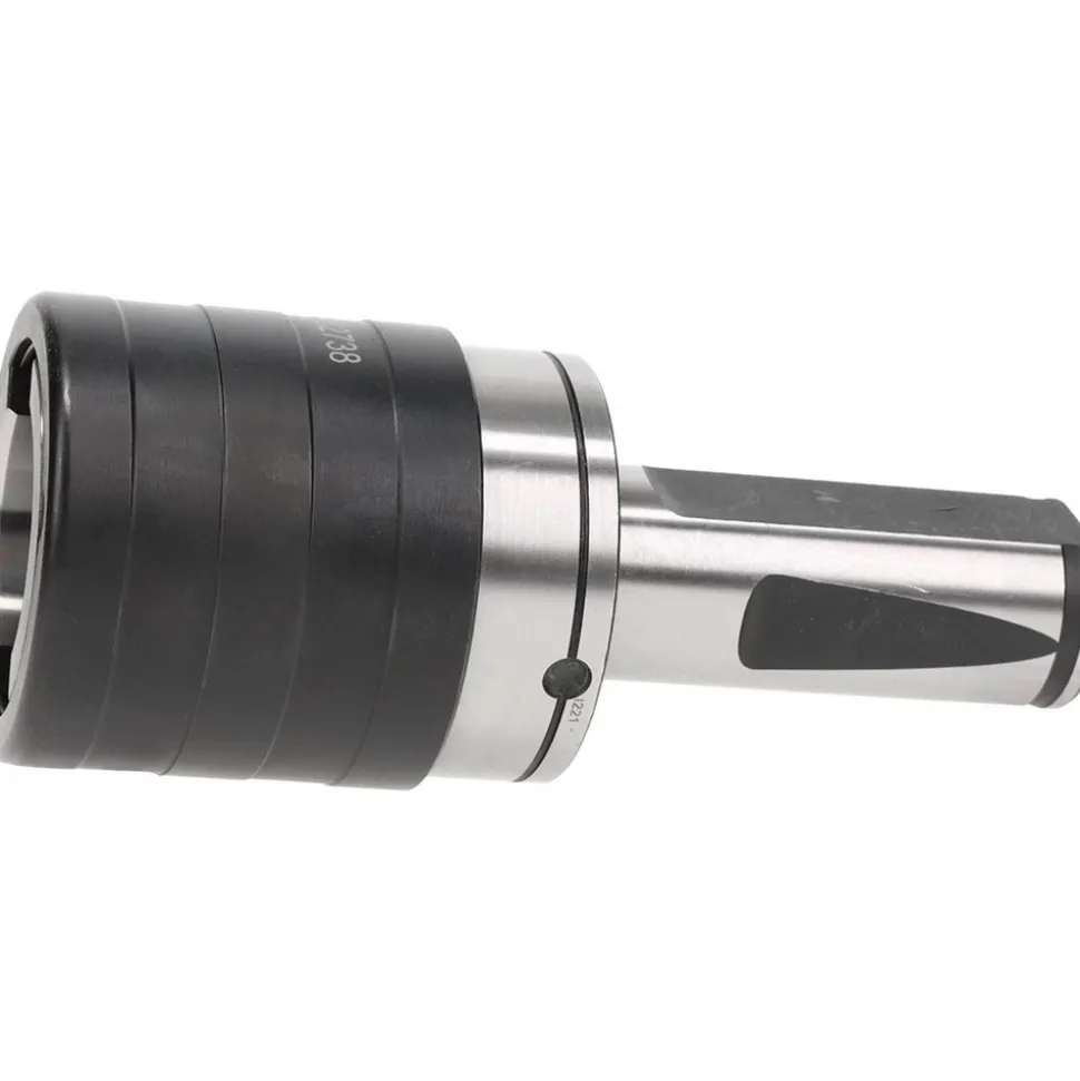Tapping Chuck: 1" Shank Dia, Straight Shank, Tension & Compression