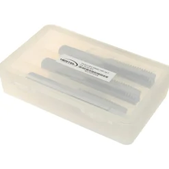 Tap Set: 3/4-10 UNC, 4 Flute, High Speed Steel, Bright Finish
