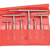 Telescoping Gage Set: 5/16 to 6", 6 Pc, Polished Steel Finish, Includes Case