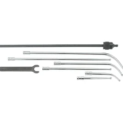 Test Indicator Kit: 9 Pc, 63.50 mm Max, 40.00 mm Dial Dia, 0-25-0, 0.0050 mm Accuracy