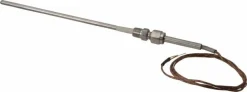 Thermocouple Probe: Type K, Pipe Fitting Probe, Grounded, Stripped End