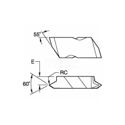 Threading Insert: NTF3R KC5025, Carbide