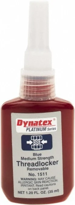 Threadlocker: Blue, Liquid, 35 mL, Bottle